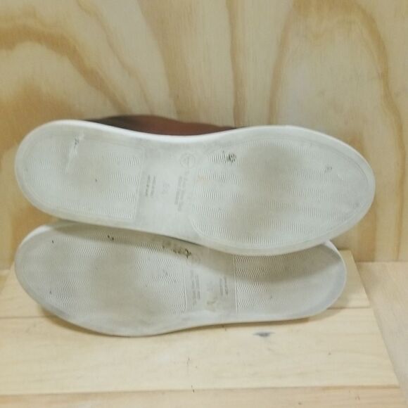 The Boot New York Colton  Brown Leather Nappa  Sneaker Men size 8 1/2 - Picture 8 of 9